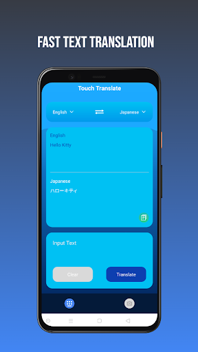 Touch Translate-Fast Vpn Ảnh chụp màn hình 1