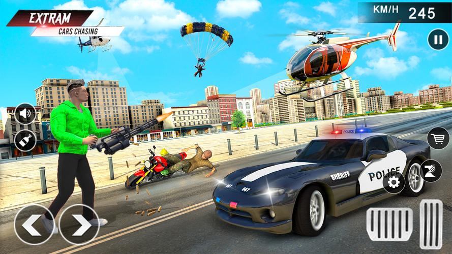 US Police Chase Thieves Games Zrzut ekranu 3