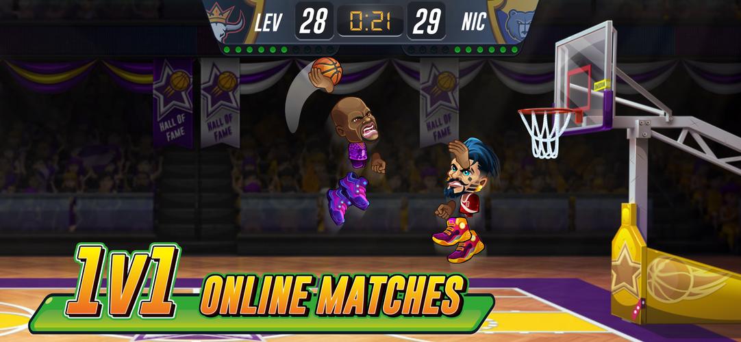 Basketball Arena: Online Game স্ক্রিনশট 0