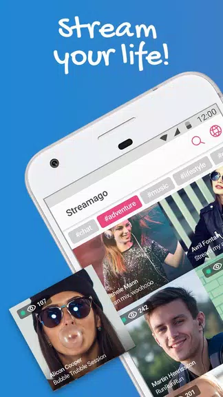 Streamago - Live Video Streaming应用截图第0张