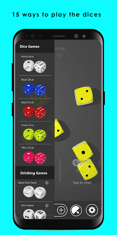 Dices: Bluffing game, Party dice games स्क्रीनशॉट 1