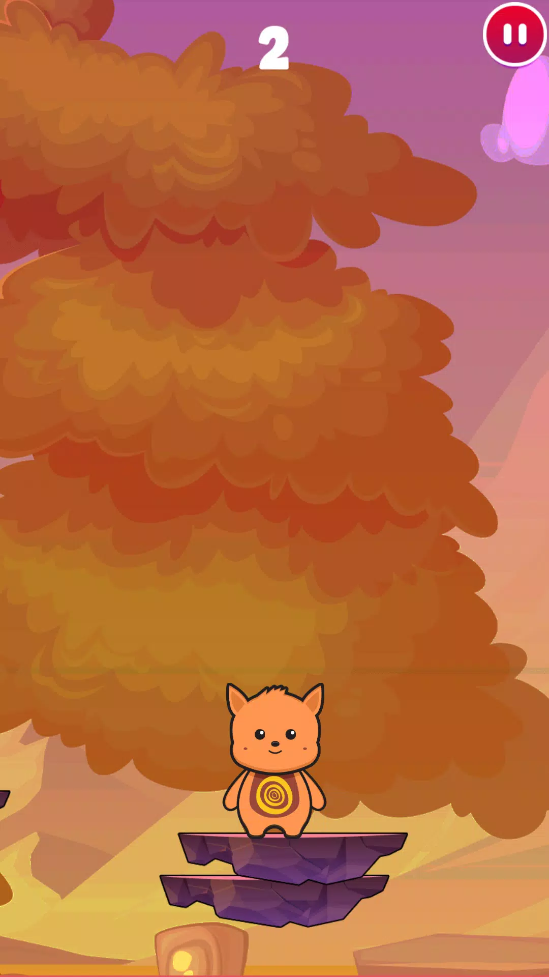 Sun Clan Hop Game Schermafbeelding 1