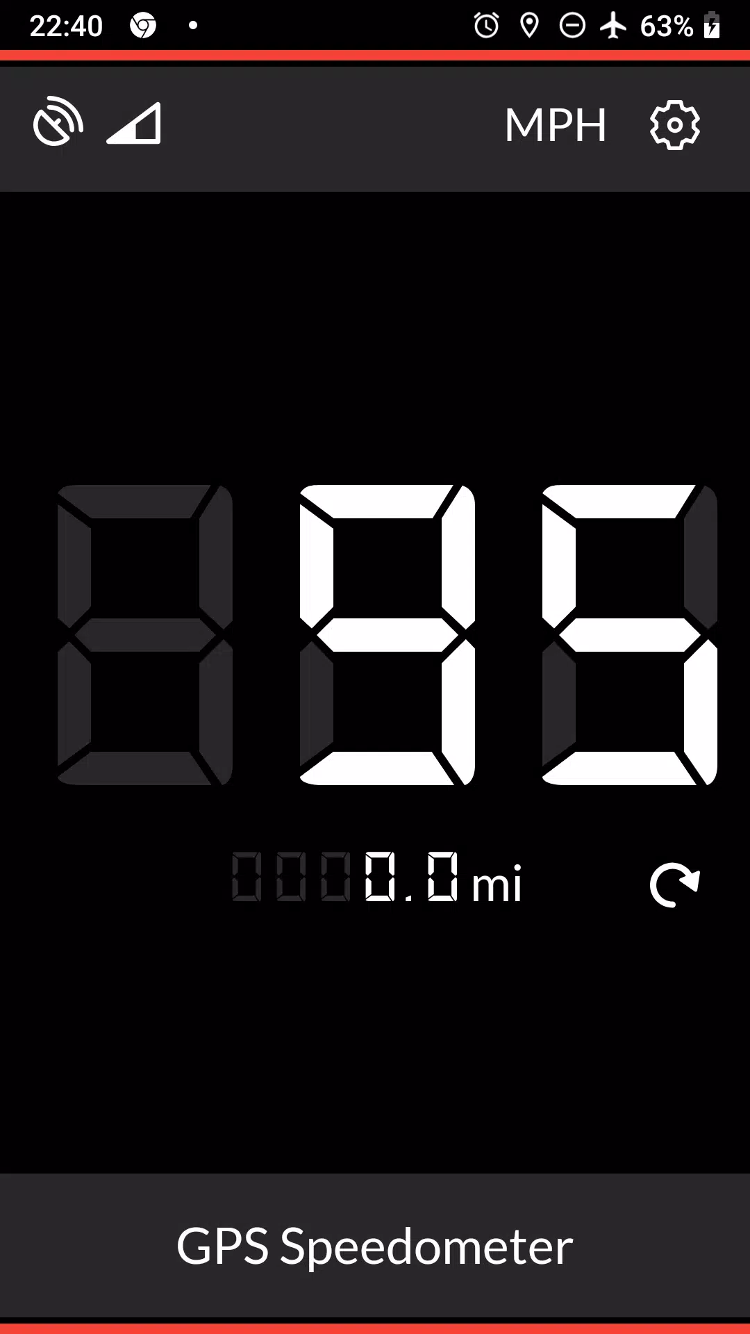 GPS Speedometer Ekran Görüntüsü 0