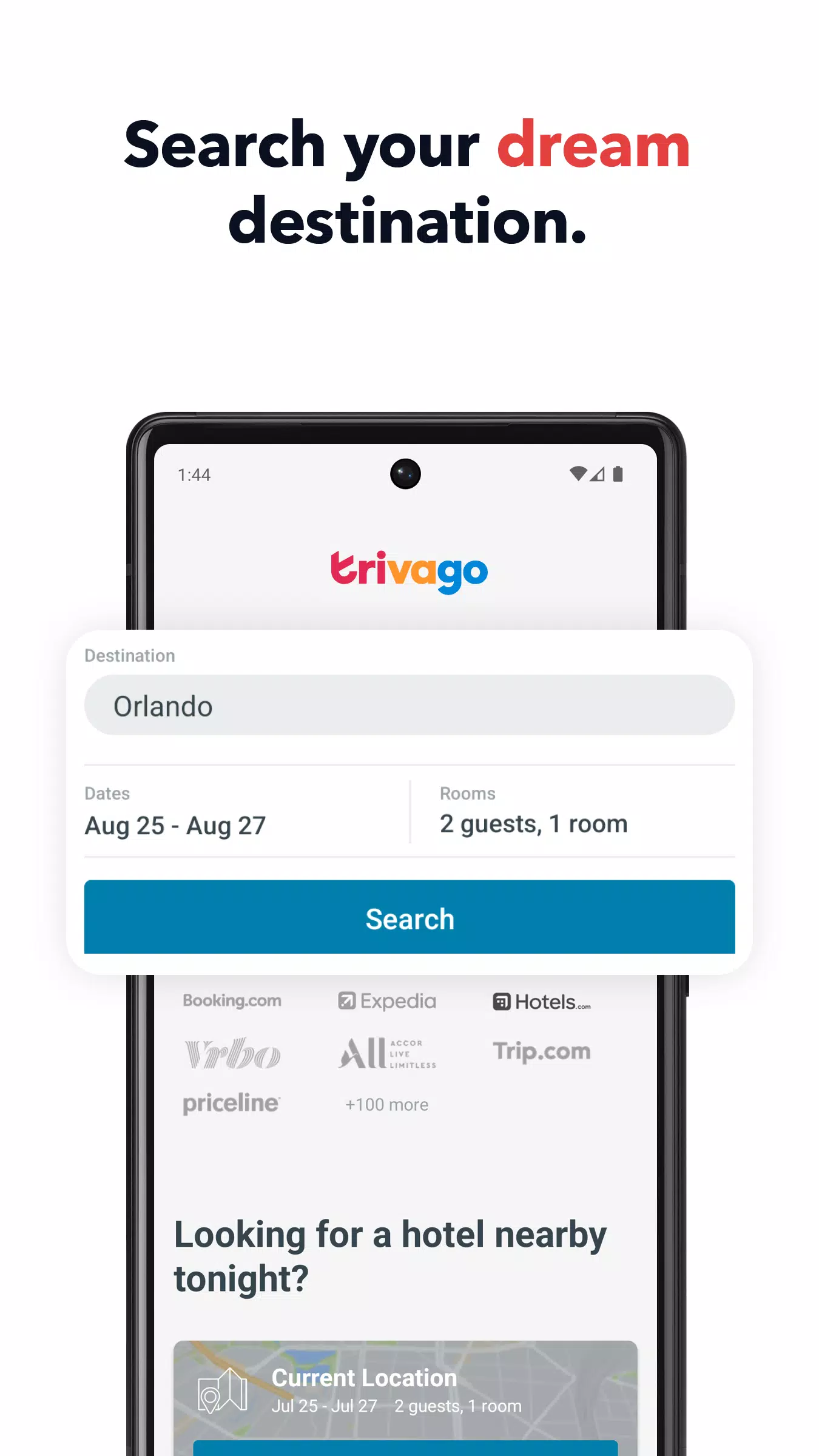 trivago Zrzut ekranu 2