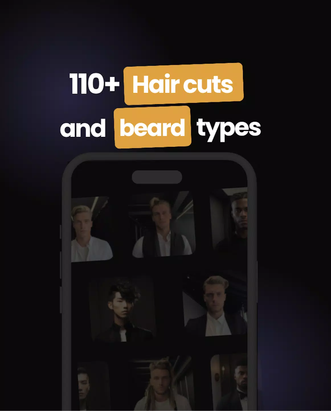 Men's Hair Cuts & Hairstyles スクリーンショット 0