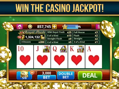 Video Poker Play Poker Offline スクリーンショット 0