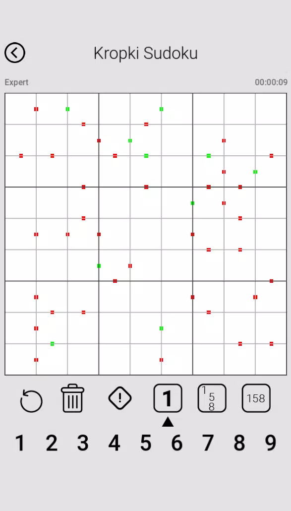 Dot Sudoku Capture d'écran 2