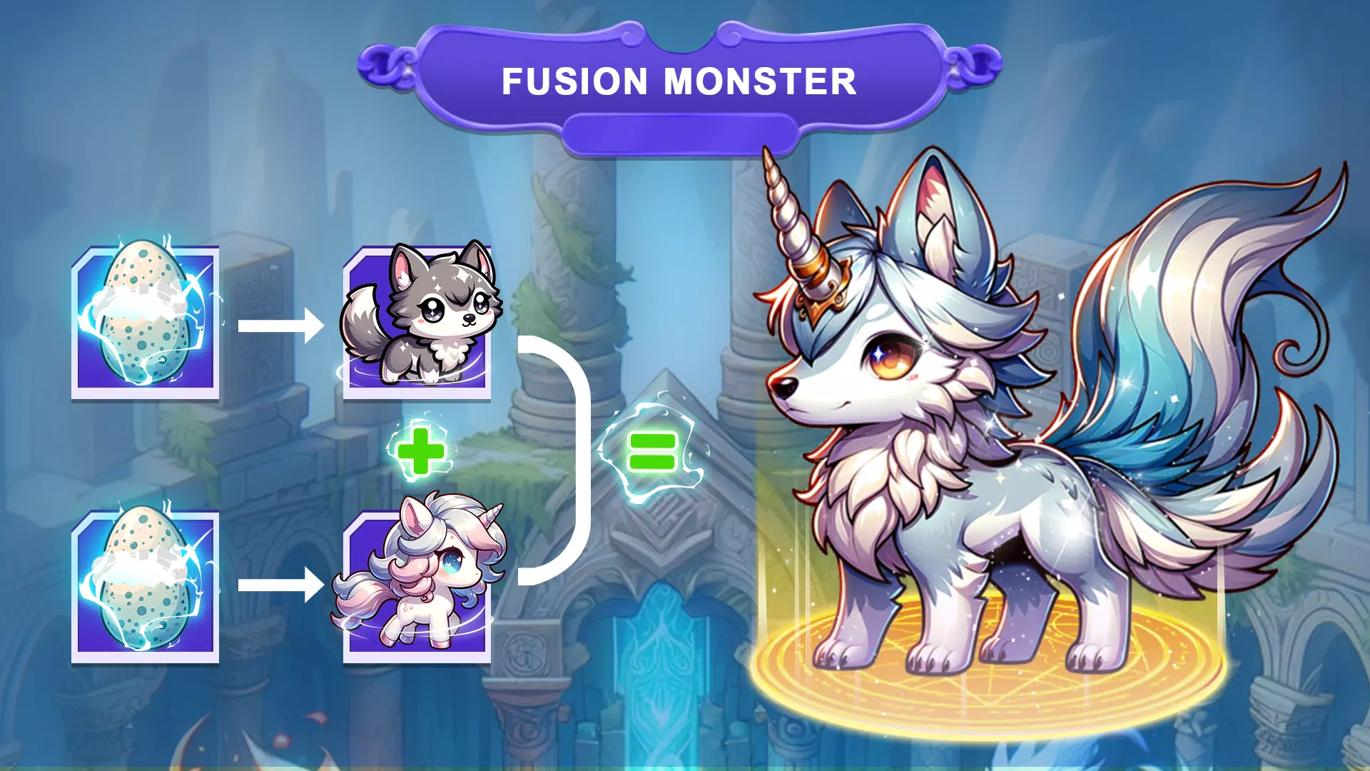 Master Fusion : Monster War Tangkapan skrin 3