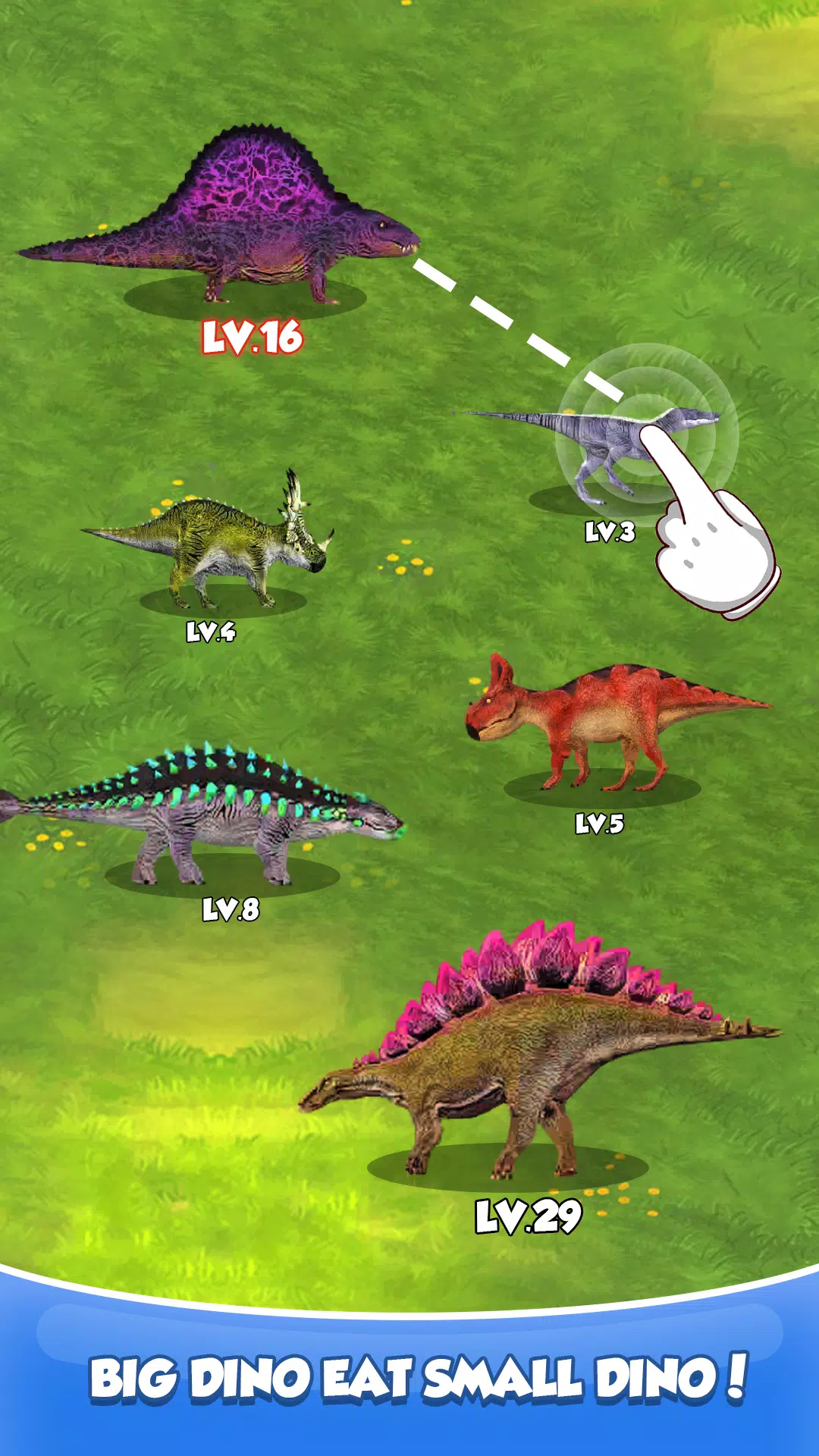 Merge Dino: Survival Monster স্ক্রিনশট 1