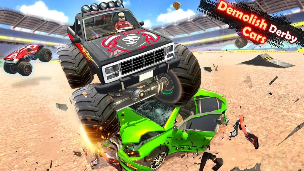 Demolition Derby Truck Stunts Screenshot 2