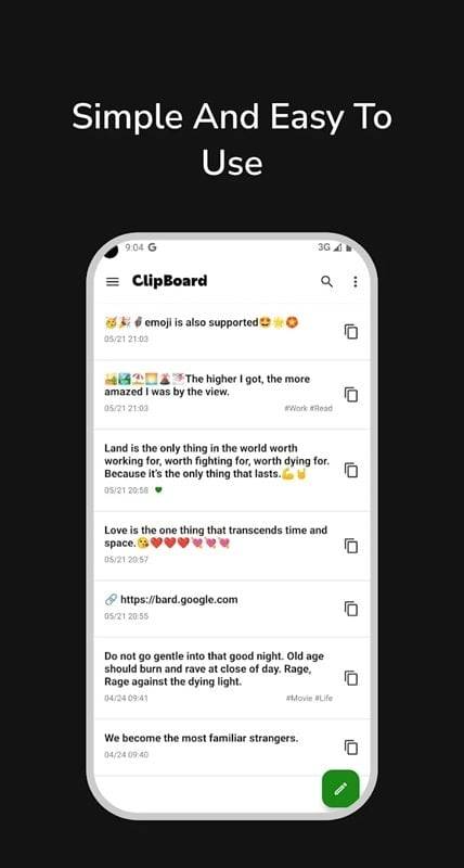 Clipboard स्क्रीनशॉट 2