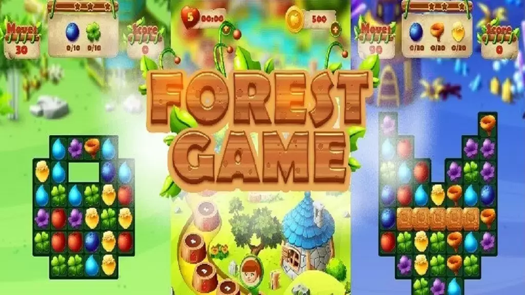 Fairy Forest - match 3 games Captura de tela 3