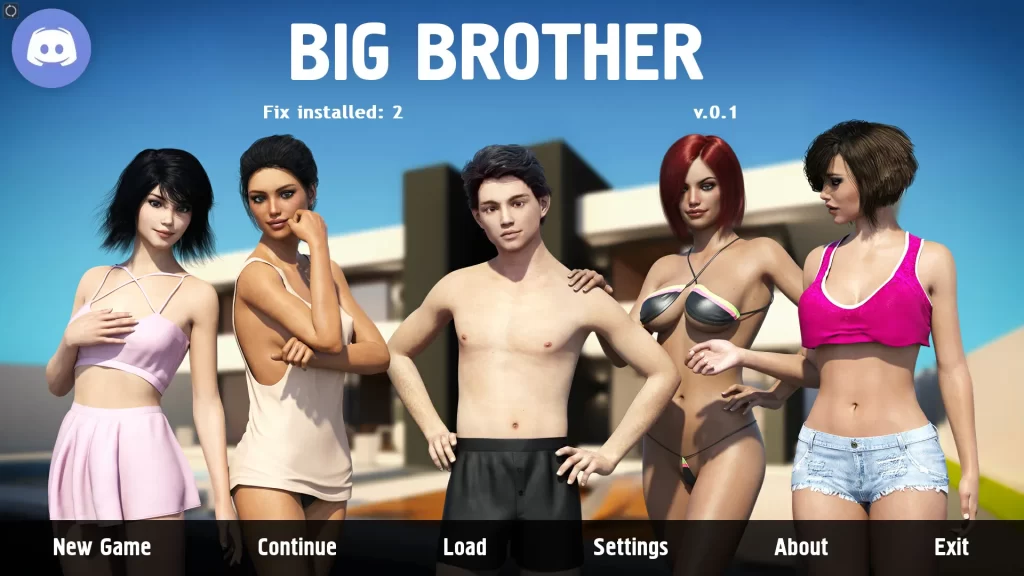 Big Brother: Ren’Py – Remake Story Schermafbeelding 0