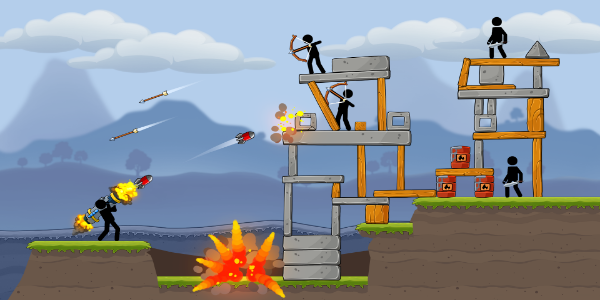 Boom Stick: Bazooka Puzzles 스크린샷 0