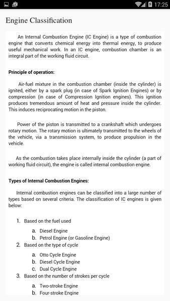 Automobile Engineering ภาพหน้าจอ 2