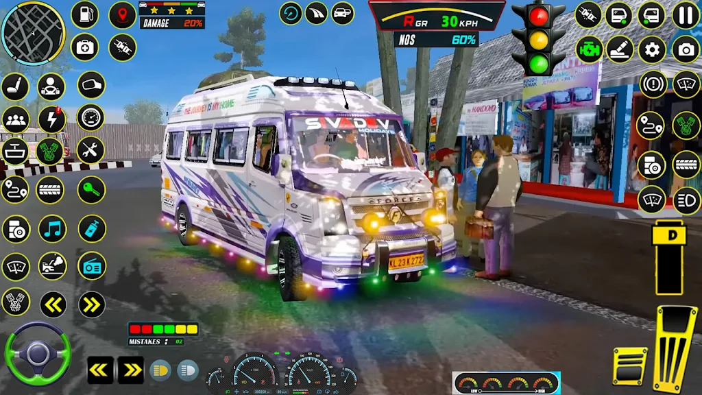 US Public Bus Driving Games 3d Tangkapan skrin 0