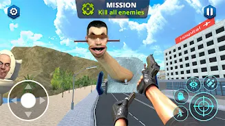 Toilet FPS Shooting: Skibd War Ekran Görüntüsü 2