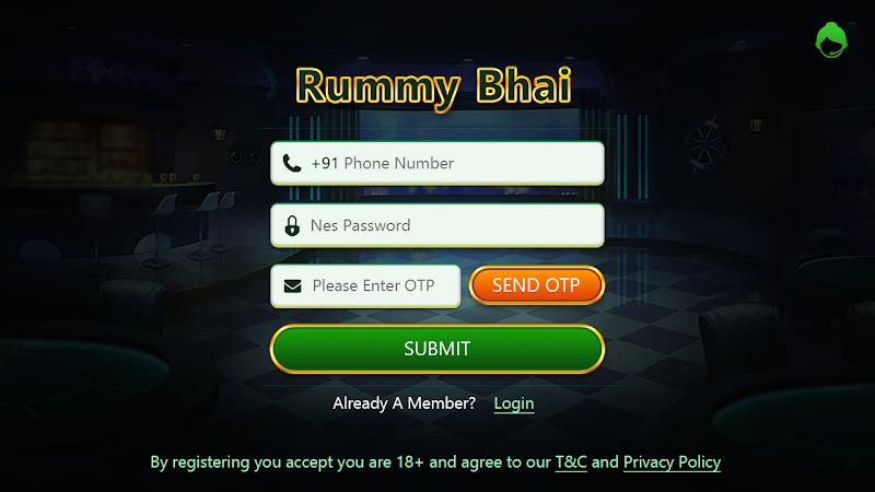 Rummy Bhai: Online Card Game Captura de tela 1