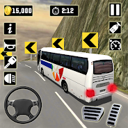 Indian Bus Driving Games Capture d'écran 0