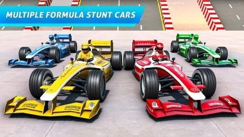 Formula Car Racing Stunts Ramp スクリーンショット 3