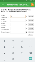 Temperature Converter স্ক্রিনশট 0