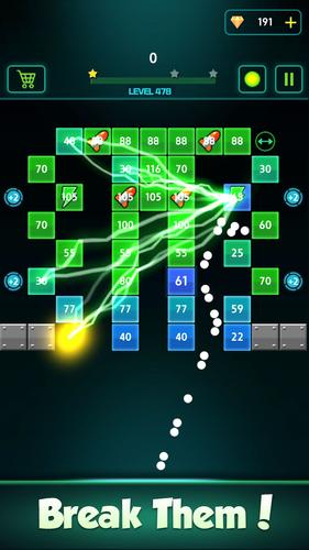 Bricks Breaker : X Captura de pantalla 3