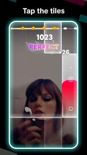 Piano Rainbow Tiles Music Game スクリーンショット 3