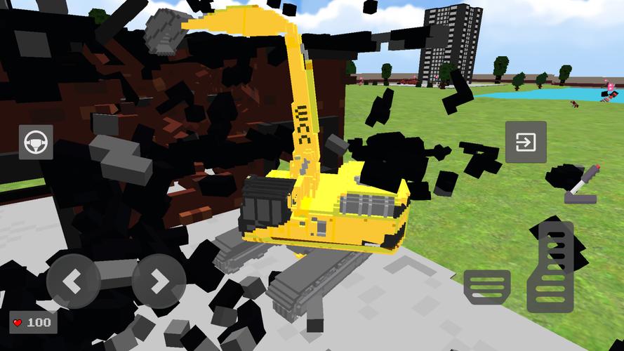 Nextbots in Playground: Pixel Ekran Görüntüsü 0