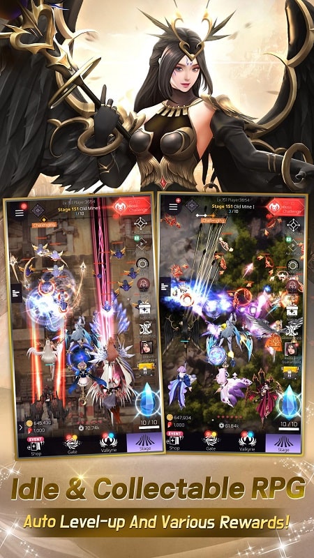 Schermata Valkyrie Rush: Idle & Merge 0