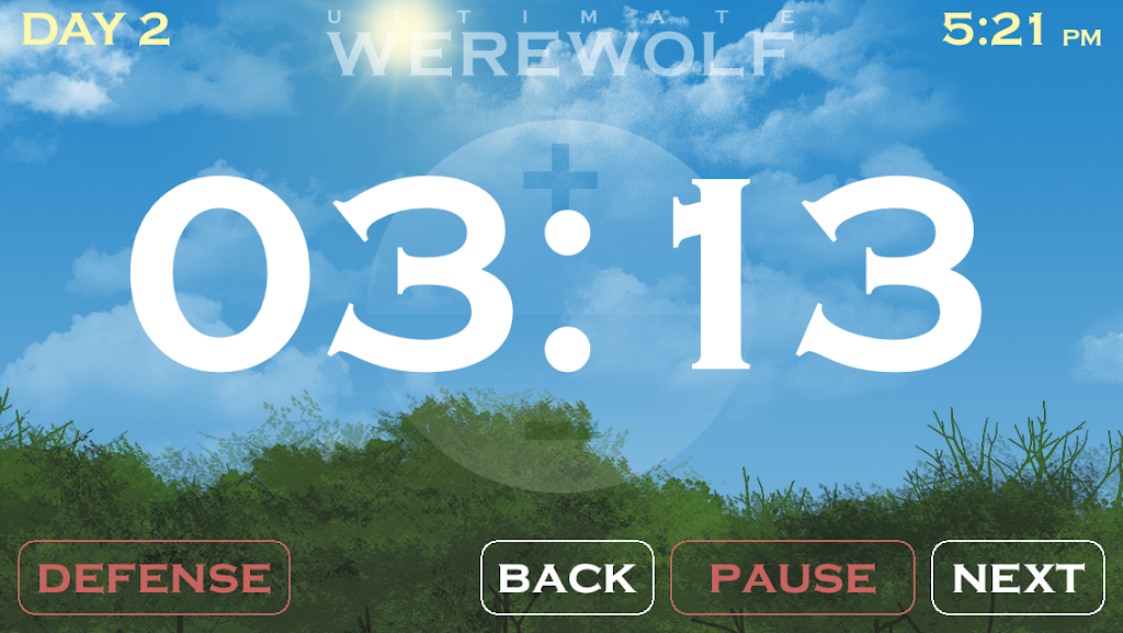 Ultimate Werewolf Timer Ekran Görüntüsü 0