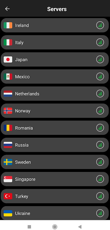Droid VPN-Secure Proxy Premium Capture d'écran 1
