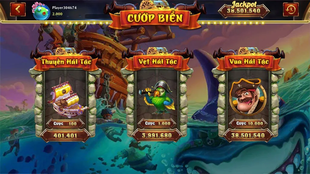 Bắn Cá Rồng - Bắn Cá Slot Schermafbeelding 2