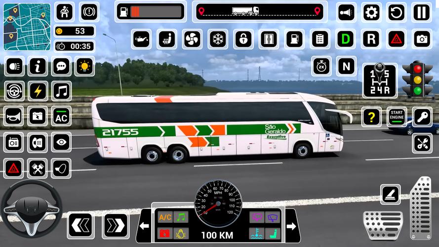 Bus Simulator: City Coach Game Schermafbeelding 2