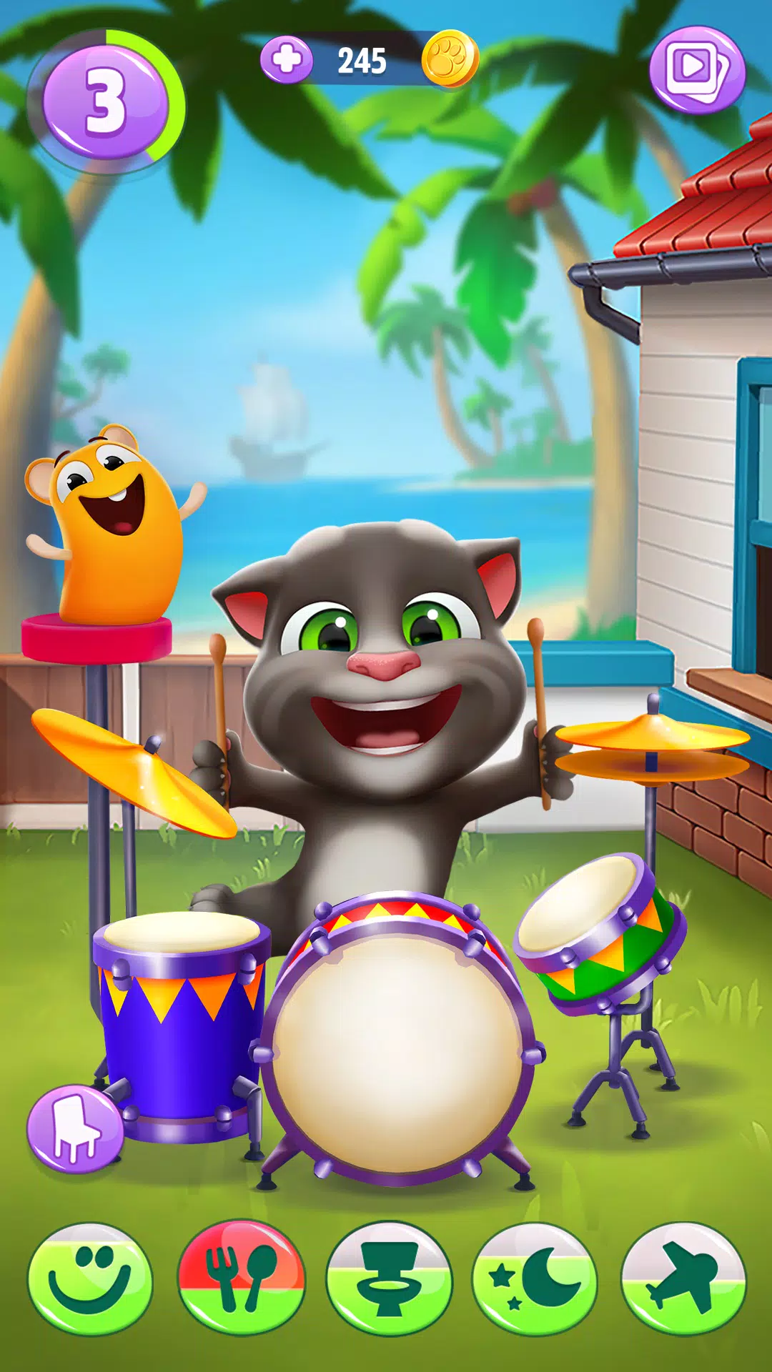 Schermata My Talking Tom 2 0