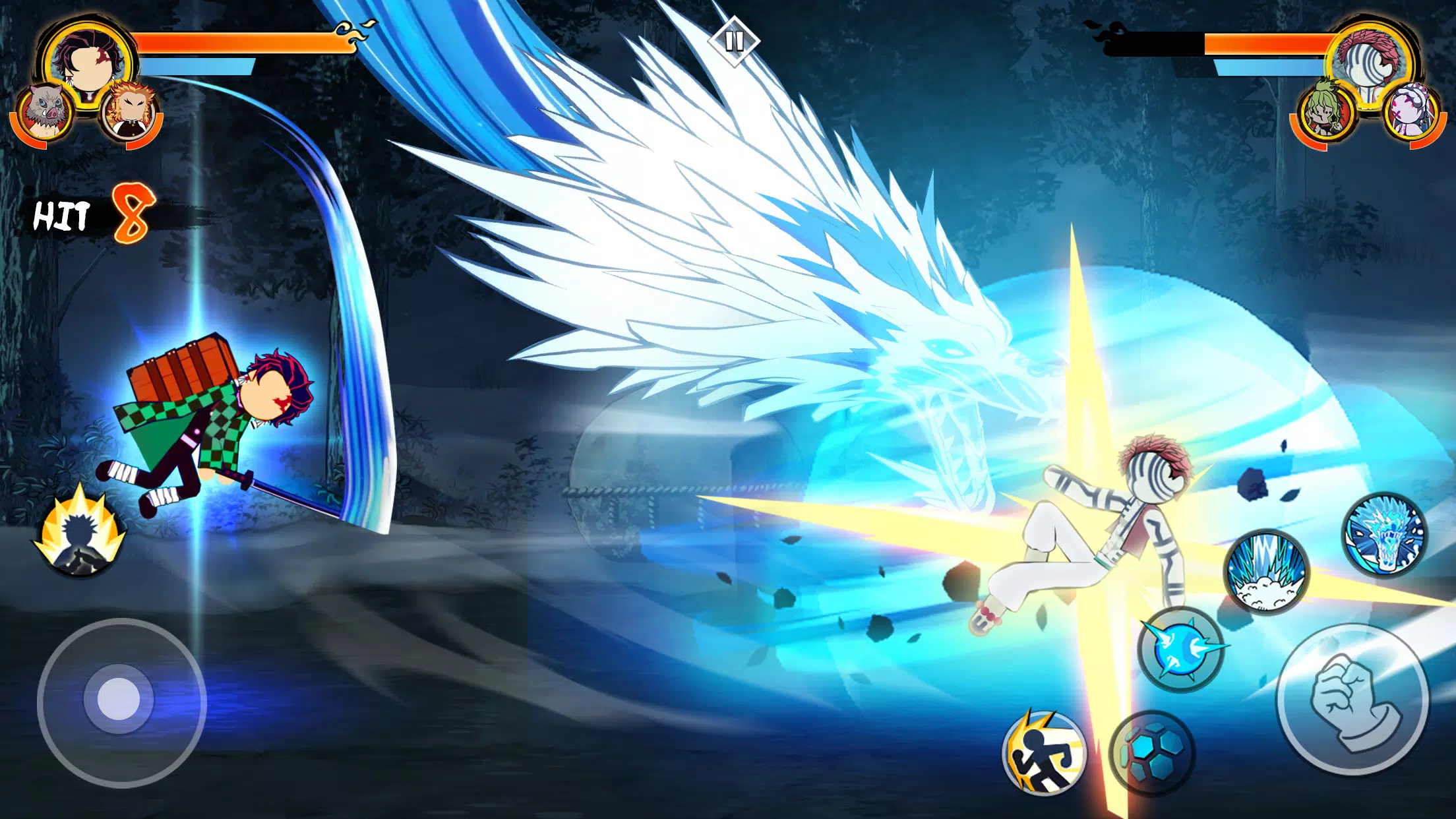 Stick Demon Shadow Fight Schermafbeelding 1