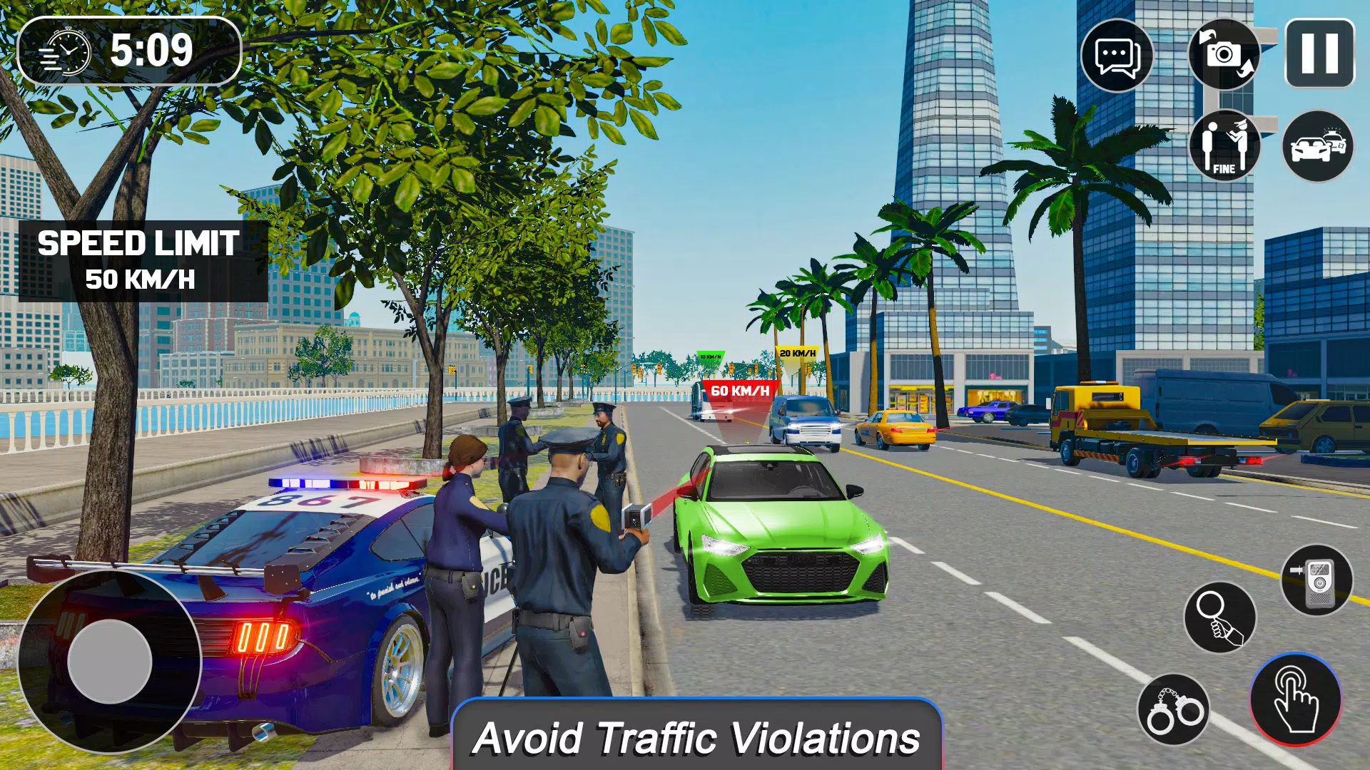 Schermata Border Petrol Police Games 3D 2