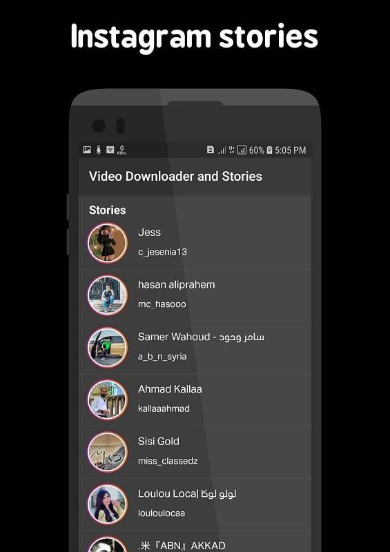 Video Downloader and Stories Schermafbeelding 3