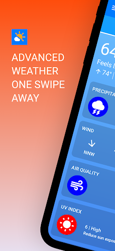 Weather on Homescreen Ảnh chụp màn hình 1