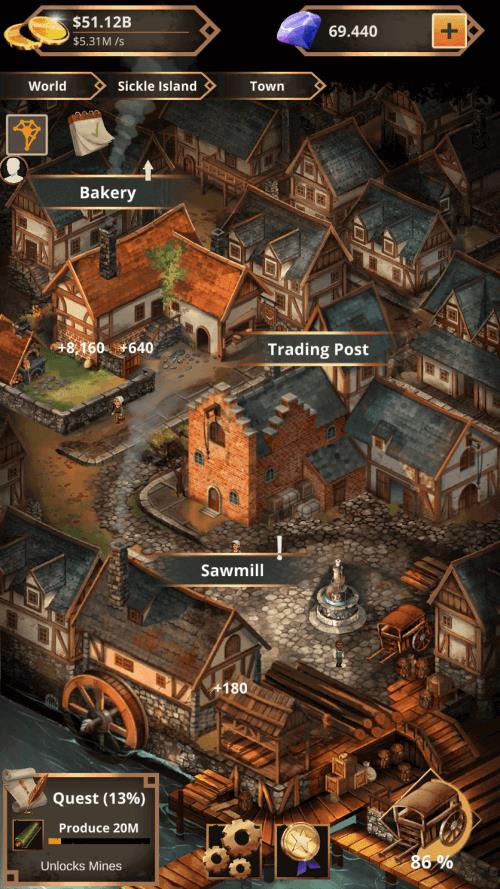 Schermata Idle Trading Empire 2