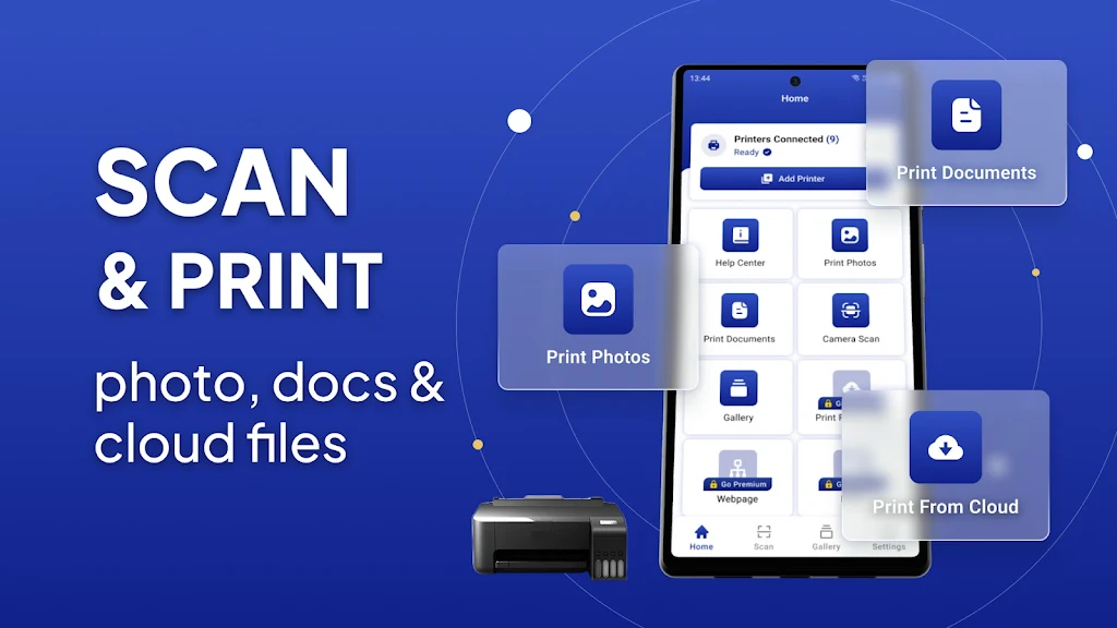 Mobile Printer: Print & Scan স্ক্রিনশট 1