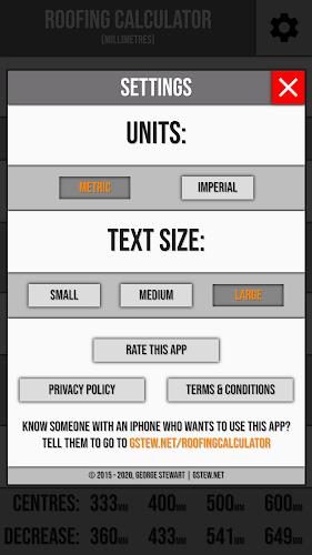 Roofing Calculator Tangkapan skrin 2