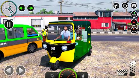 US Tuk Tuk Auto Rickshaw Games Zrzut ekranu 2