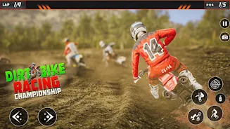 Dirt Bike Games: Motocross 3d Captura de tela 2