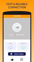 Turbo VPN - Fast Secure VPN Captura de tela 0