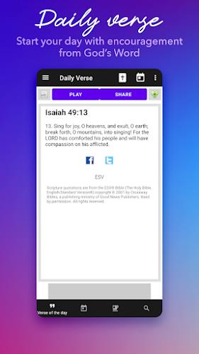 Daily Bible Study: Audio, Plan Tangkapan skrin 1