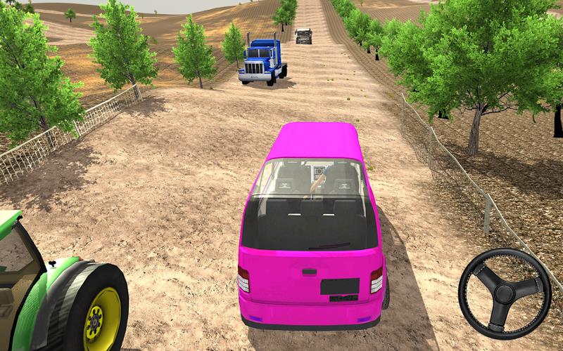 Offroad Mountain Car Simulator: Taxi Driving 2021 Zrzut ekranu 2