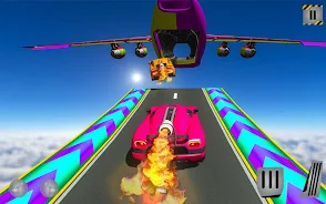 Rocket Car Racing Stunts Screenshot 1