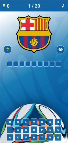 Soccer Quiz: Guess the Logo Captura de tela 0