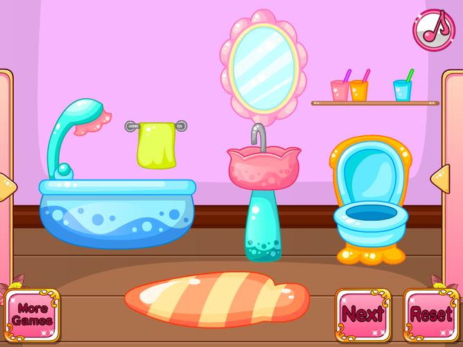 Princess Doll House Decoration Captura de tela 3