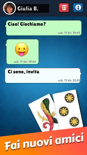 Classic Scopa - Card Game Ekran Görüntüsü 1